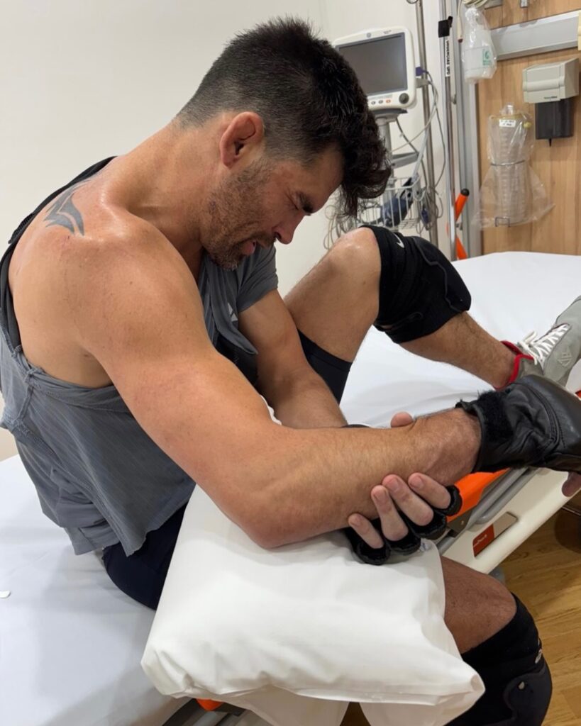 Dominick Cruz suffered a shoulder injury. Photo credit: Instagram/dominickcruz