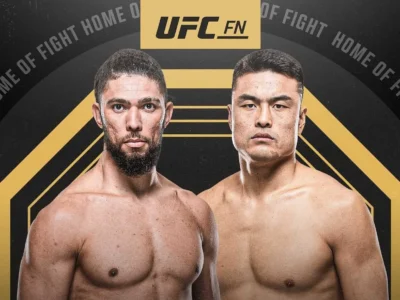 A fight poster for Walker vs. Zhang bout. PHOTO/X/@stream_boxingg