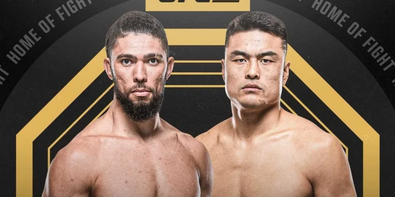 A fight poster for Walker vs. Zhang bout. PHOTO/X/@stream_boxingg
