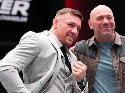 Dana White and Conor McGregor
